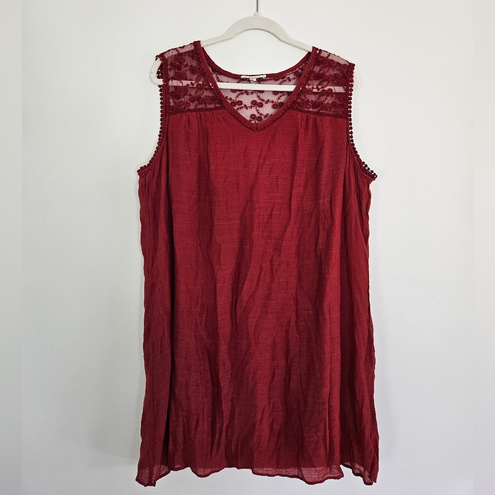 Indigo Rose Red Dress